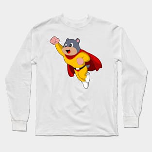 Mole as Hero Long Sleeve T-Shirt